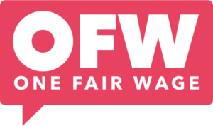 One Fair Wage logo